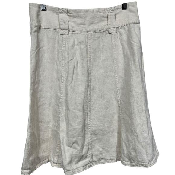 Christopher And Banks Women’s Linen Skirt / Size-8 - Picture 5 of 7